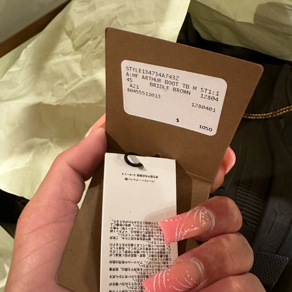 NWT men’s Burberry boots - Picture 8 of 9